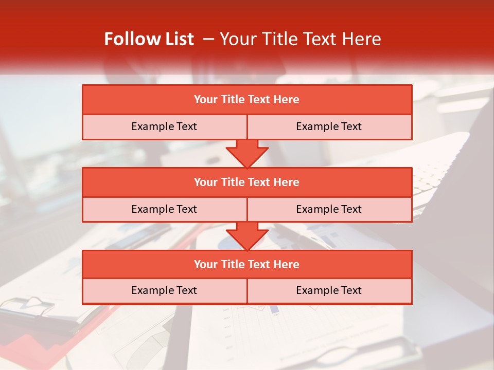 Skyscraper Global Town PowerPoint Template