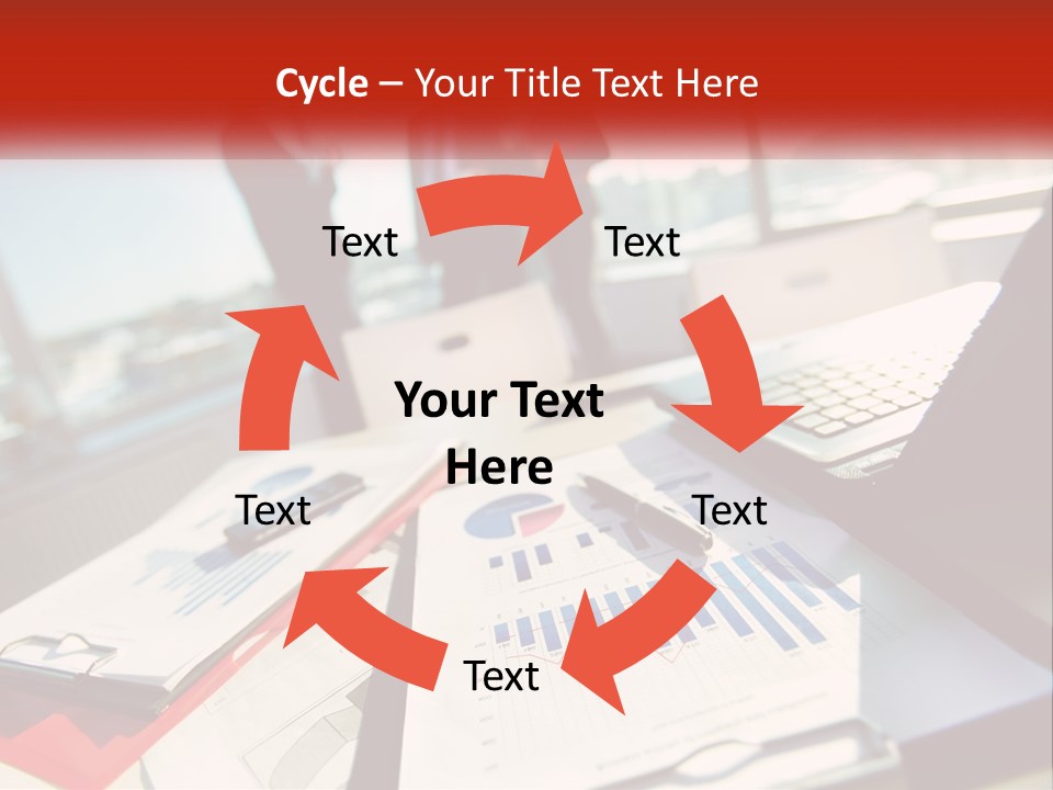 Skyscraper Global Town PowerPoint Template