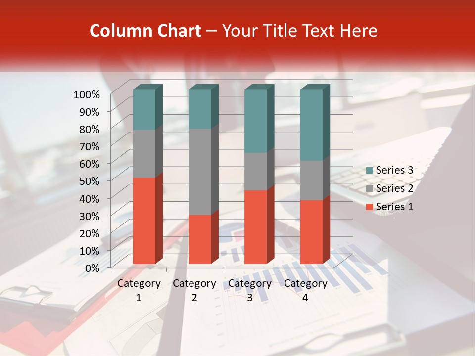 Skyscraper Global Town PowerPoint Template