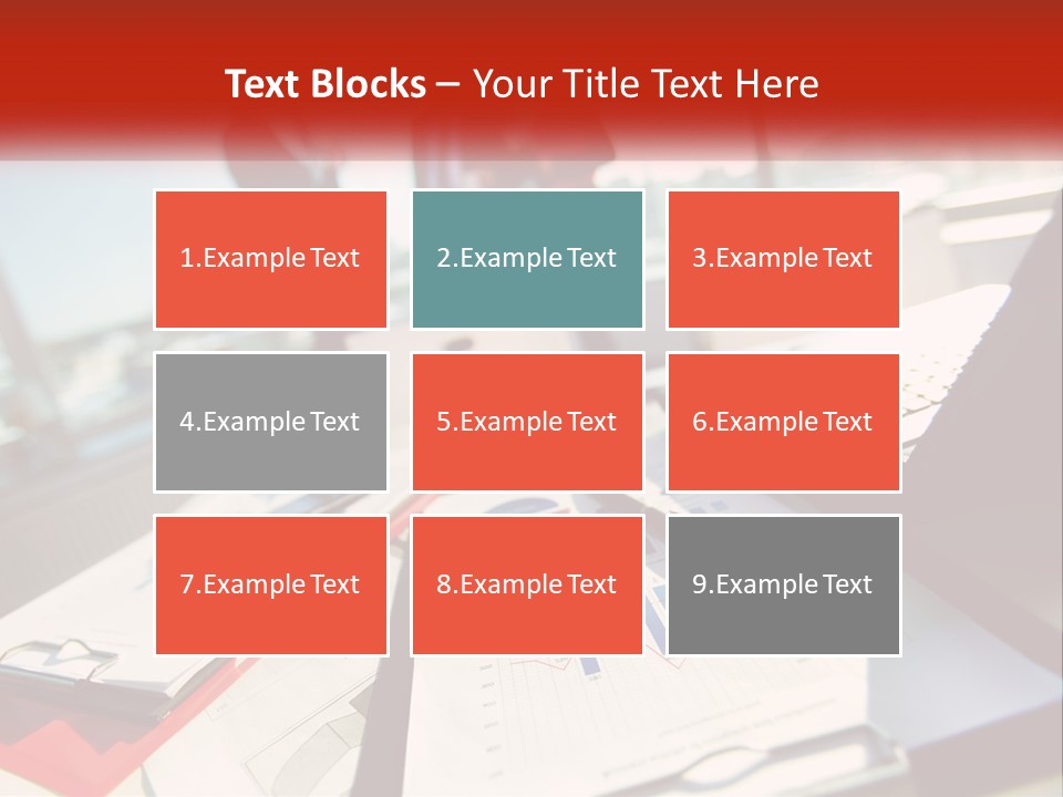 Skyscraper Global Town PowerPoint Template