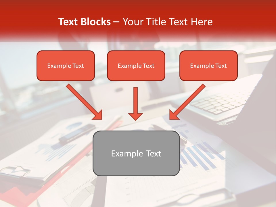 Skyscraper Global Town PowerPoint Template