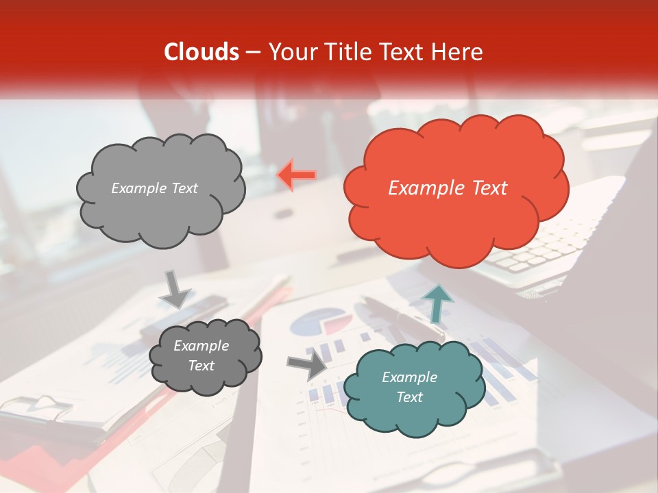 Skyscraper Global Town PowerPoint Template