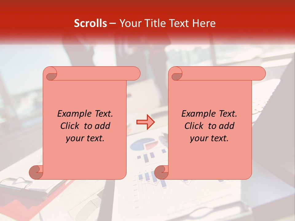 Skyscraper Global Town PowerPoint Template