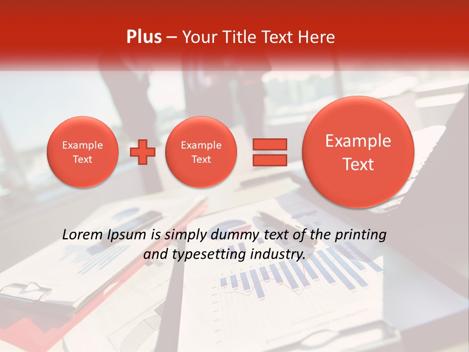 Skyscraper Global Town PowerPoint Template