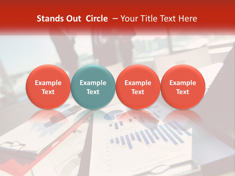 Skyscraper Global Town PowerPoint Template