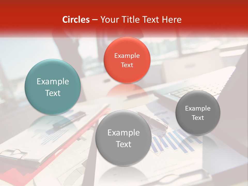 Skyscraper Global Town PowerPoint Template