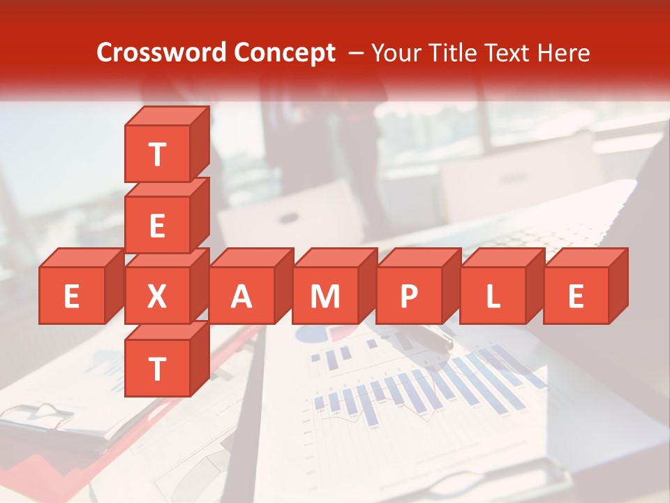 Skyscraper Global Town PowerPoint Template