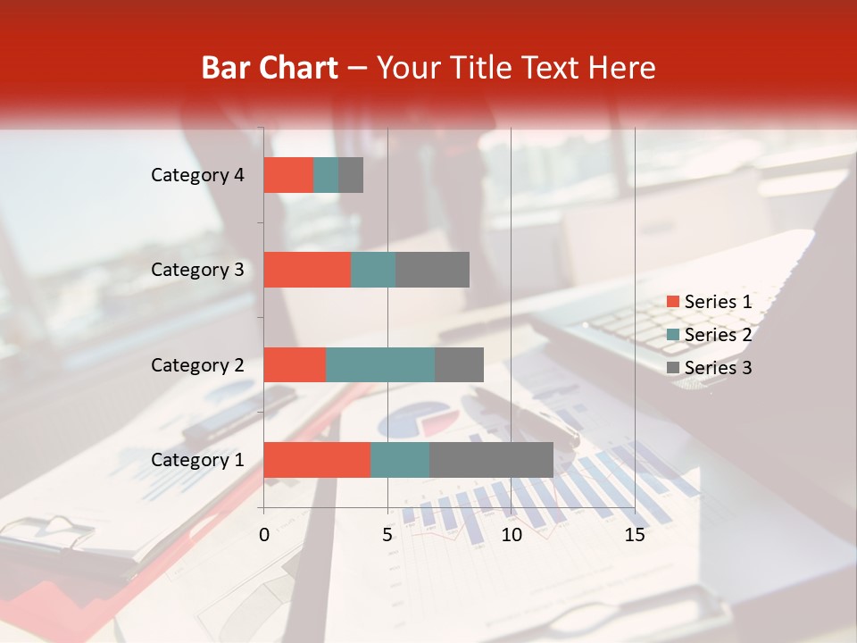 Skyscraper Global Town PowerPoint Template