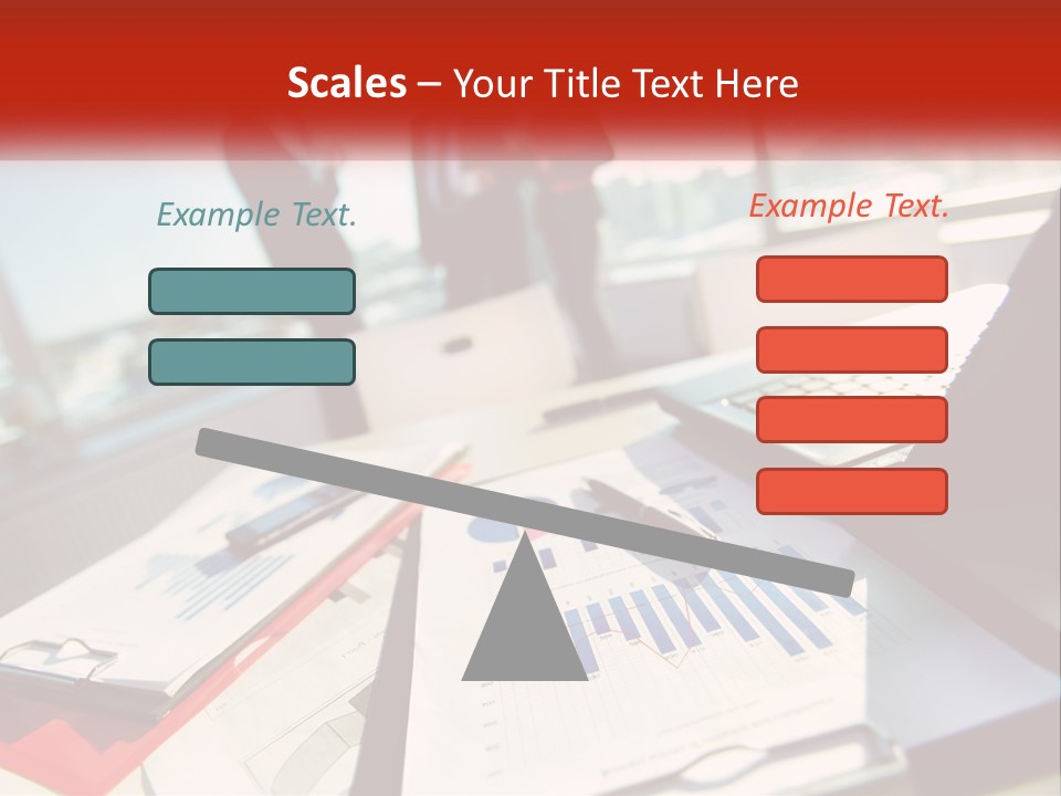 Skyscraper Global Town PowerPoint Template