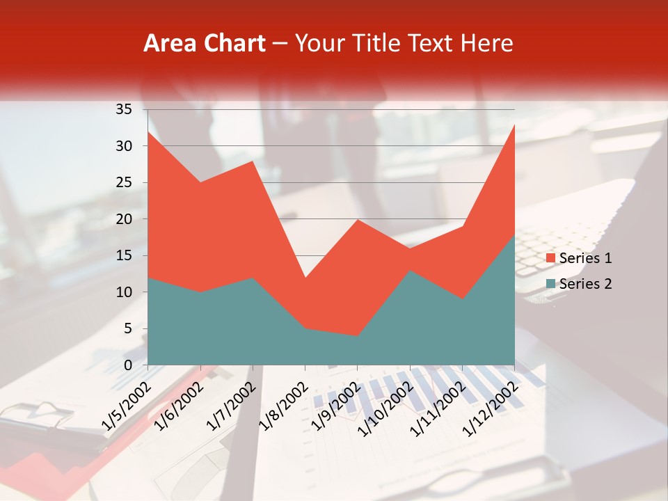 Skyscraper Global Town PowerPoint Template