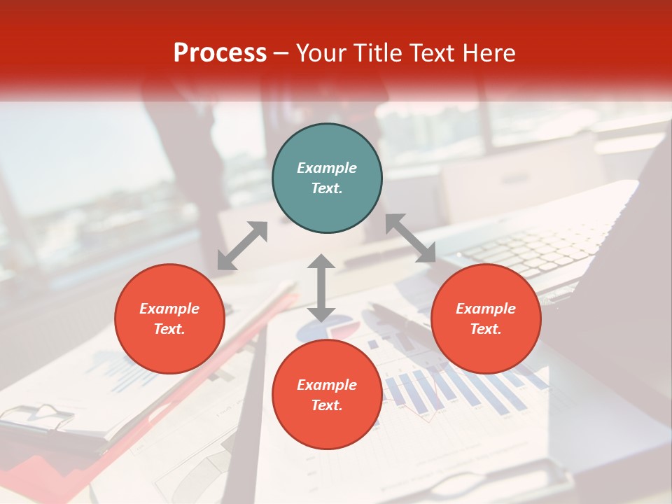 Skyscraper Global Town PowerPoint Template