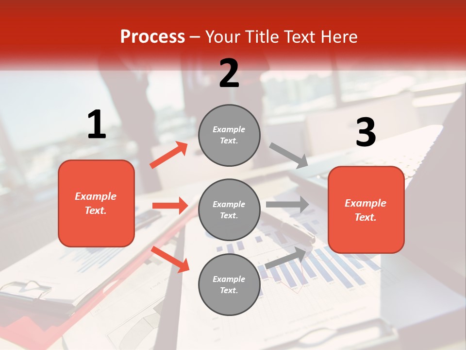 Skyscraper Global Town PowerPoint Template