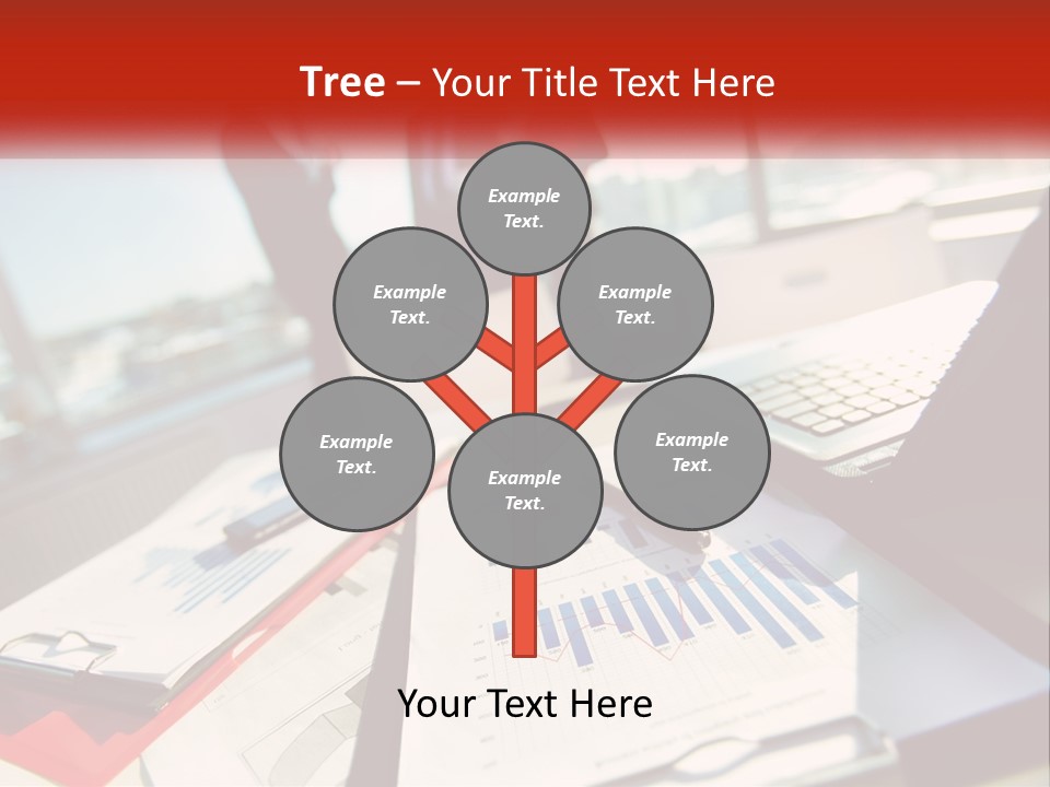 Skyscraper Global Town PowerPoint Template