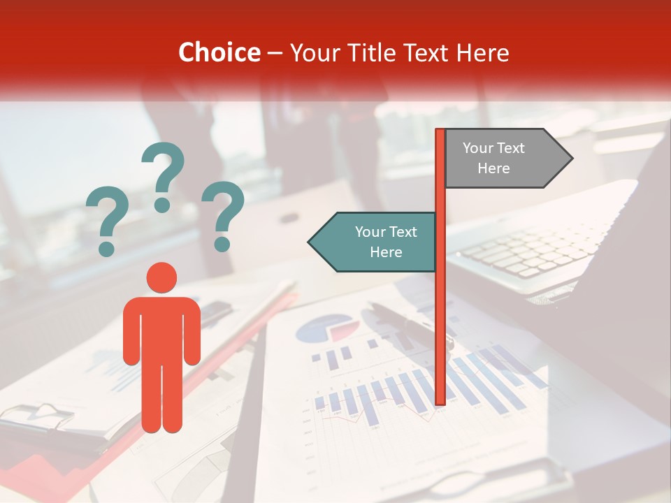 Skyscraper Global Town PowerPoint Template