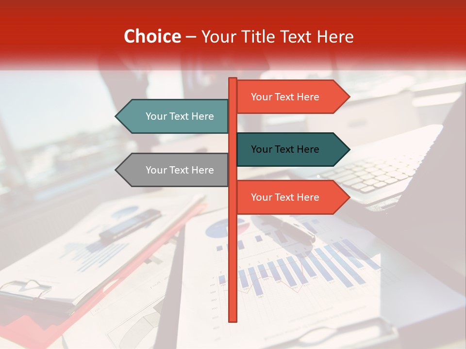 Skyscraper Global Town PowerPoint Template