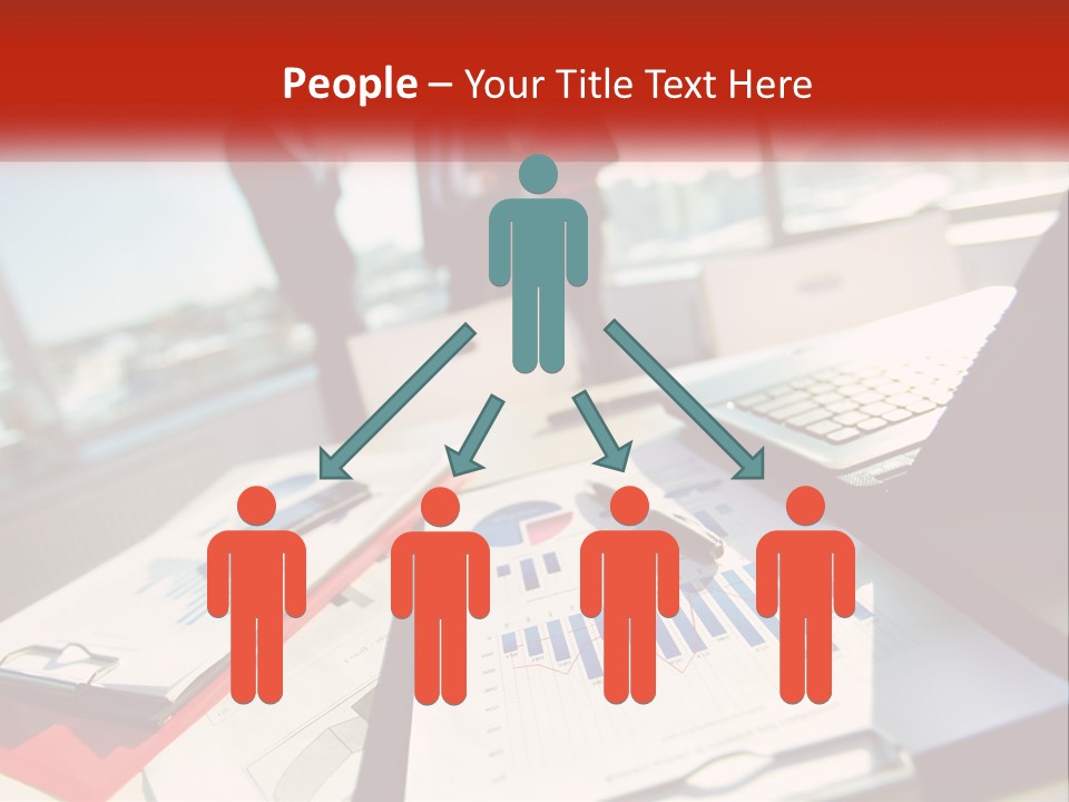 Skyscraper Global Town PowerPoint Template