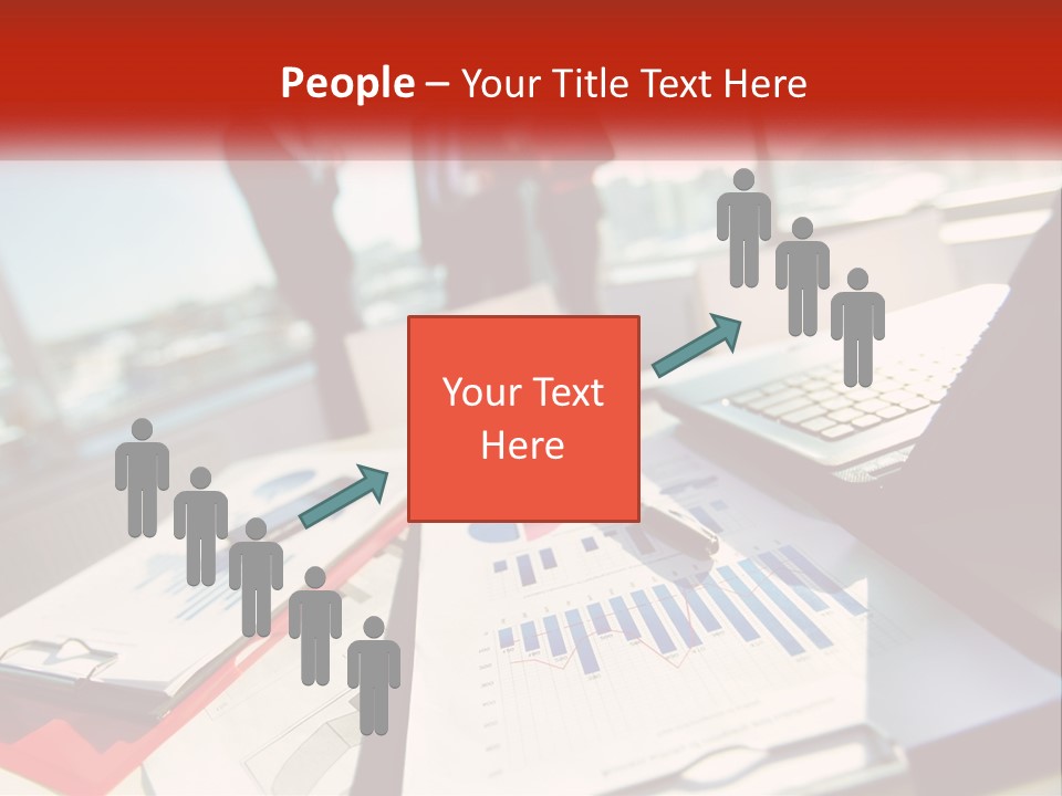 Skyscraper Global Town PowerPoint Template