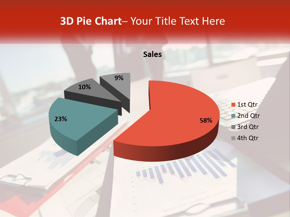 Skyscraper Global Town PowerPoint Template