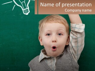 Background Big Cube PowerPoint Template