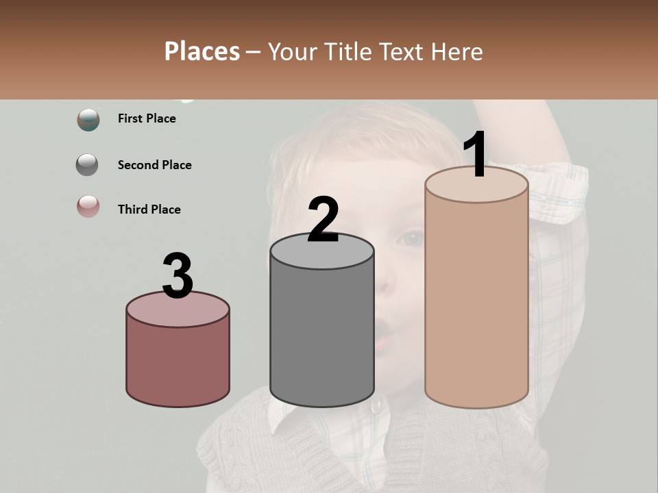 Background Big Cube PowerPoint Template