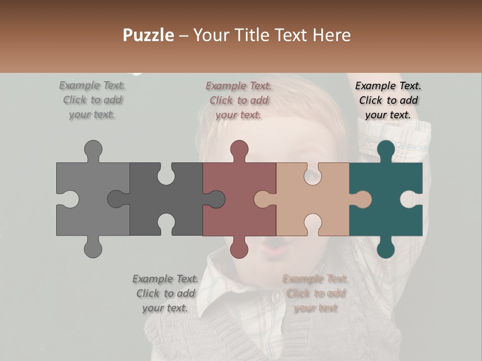 Background Big Cube PowerPoint Template