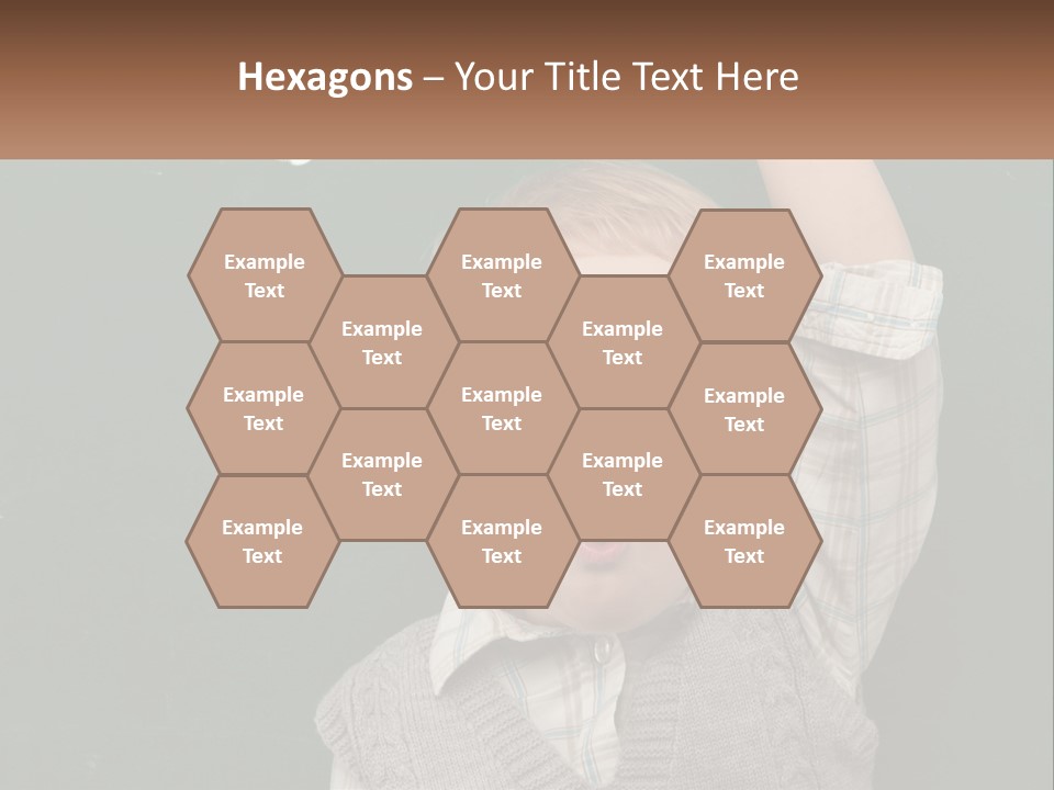 Background Big Cube PowerPoint Template