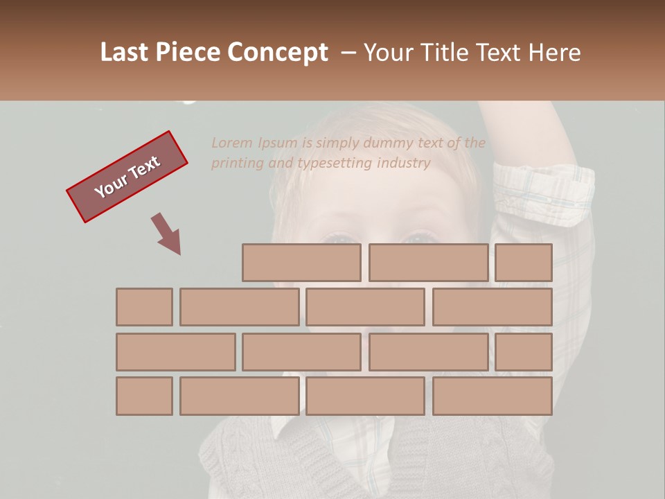 Background Big Cube PowerPoint Template