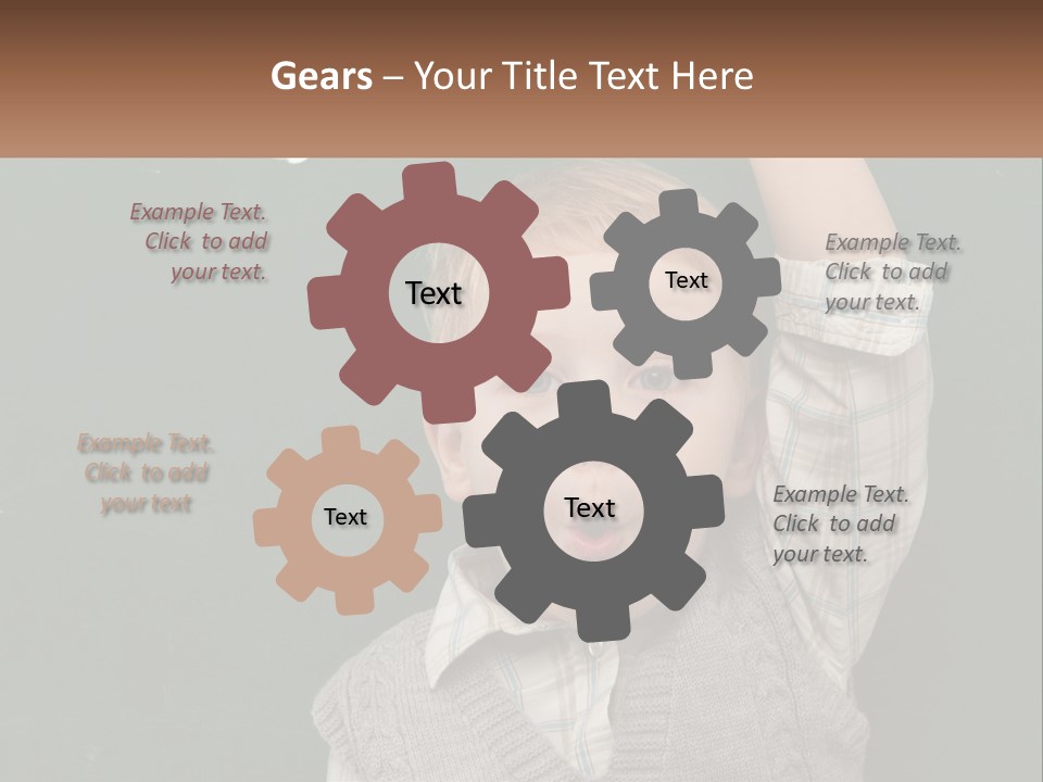 Background Big Cube PowerPoint Template