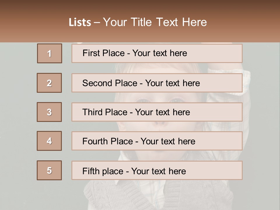 Background Big Cube PowerPoint Template