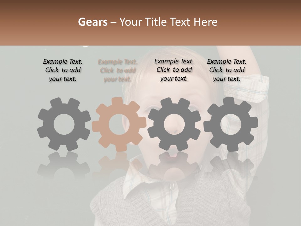 Background Big Cube PowerPoint Template