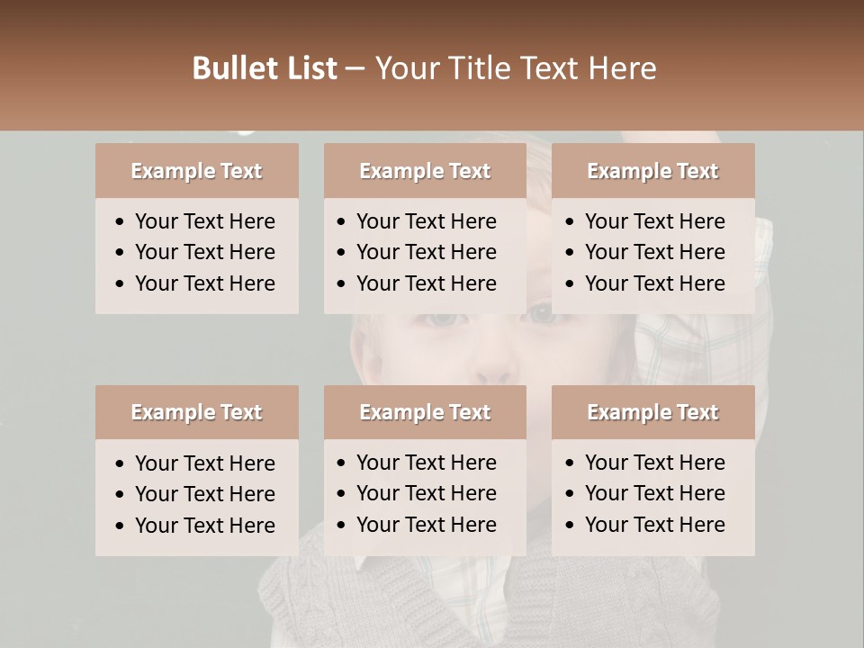 Background Big Cube PowerPoint Template