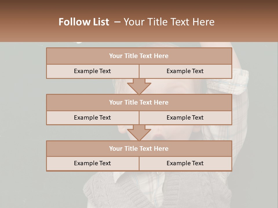 Background Big Cube PowerPoint Template