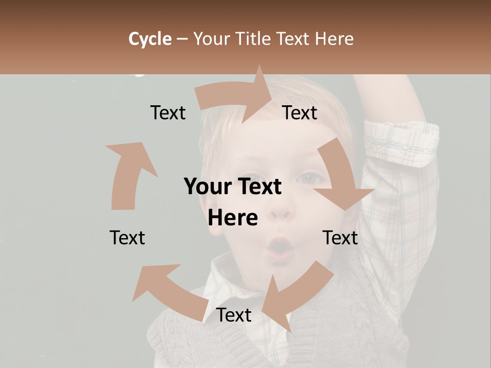 Background Big Cube PowerPoint Template