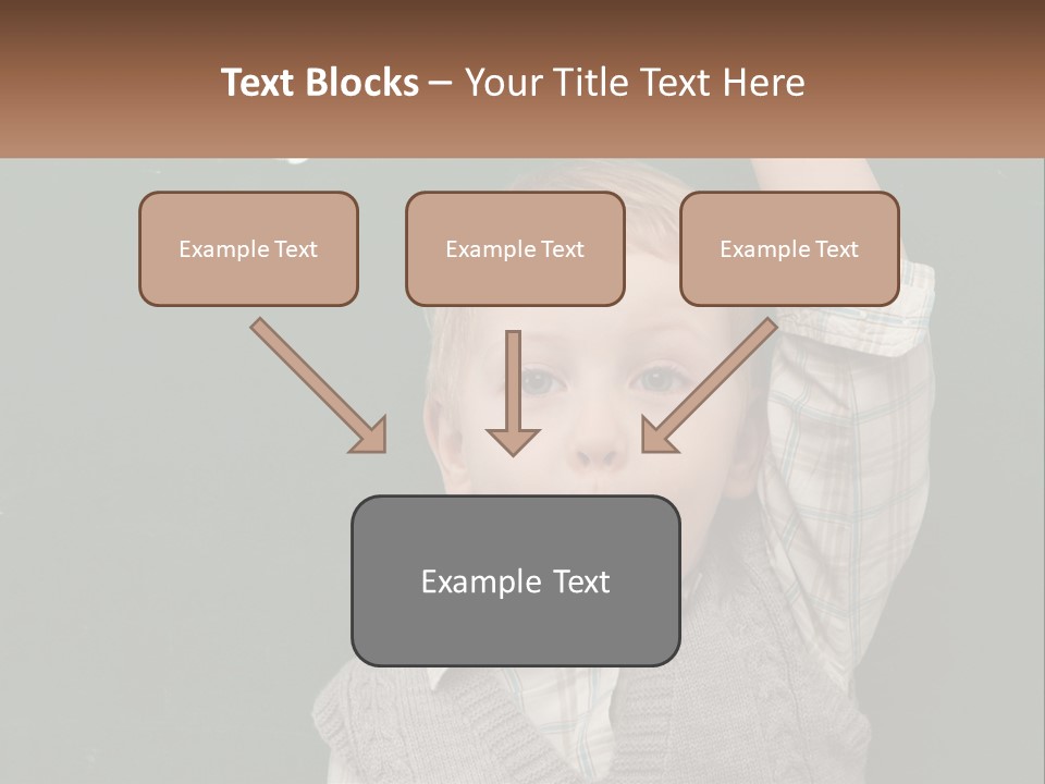Background Big Cube PowerPoint Template