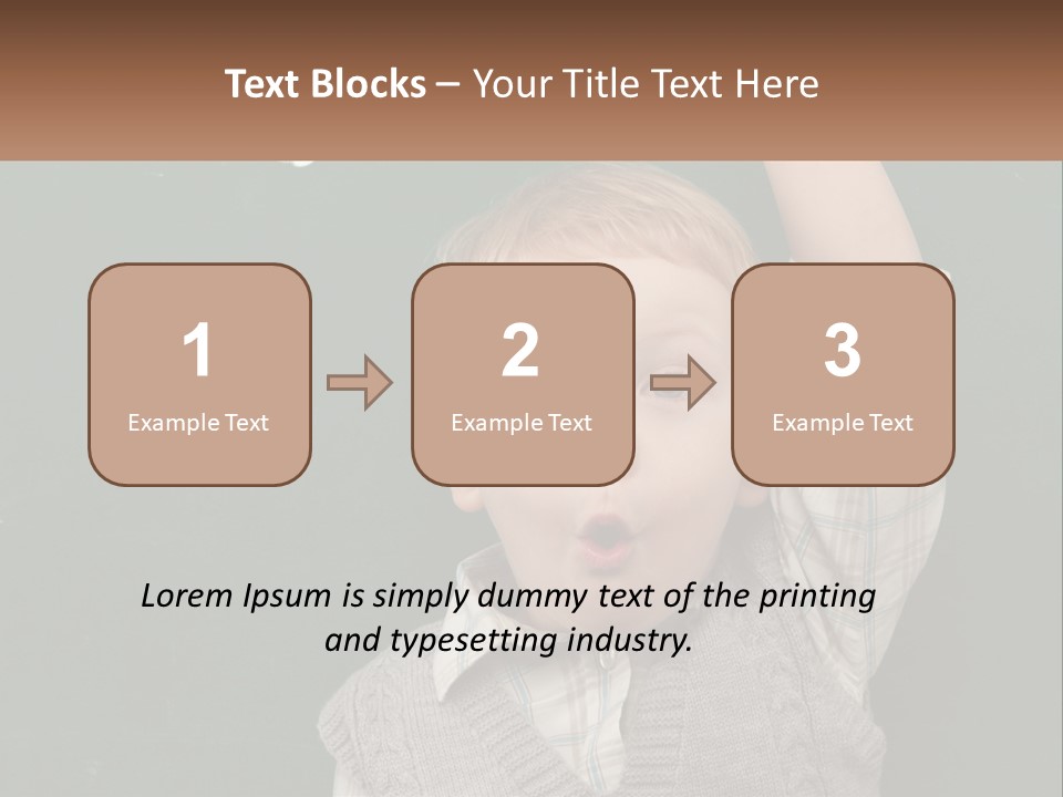 Background Big Cube PowerPoint Template