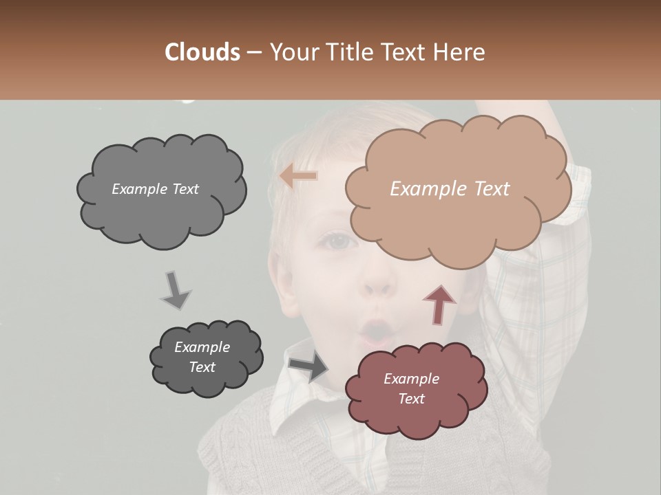 Background Big Cube PowerPoint Template