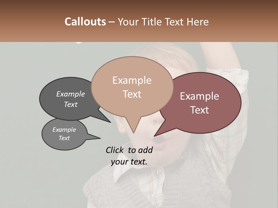 Background Big Cube PowerPoint Template