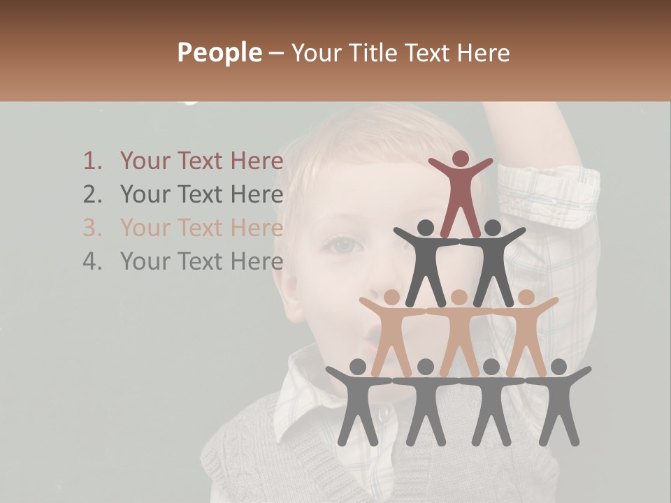 Background Big Cube PowerPoint Template