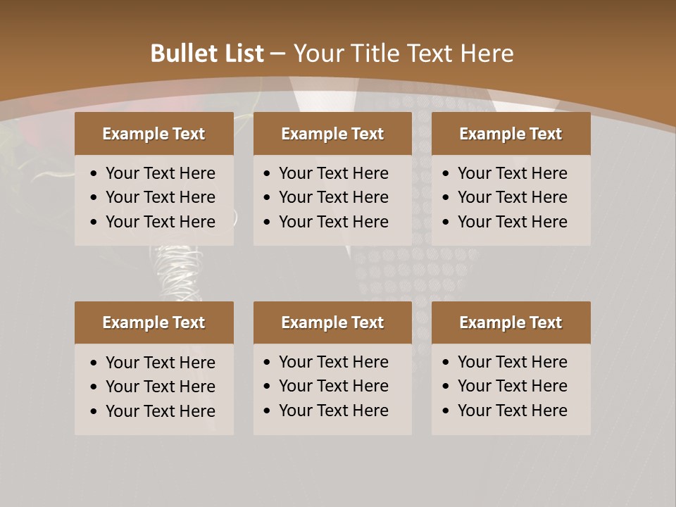 Globe Light City PowerPoint Template