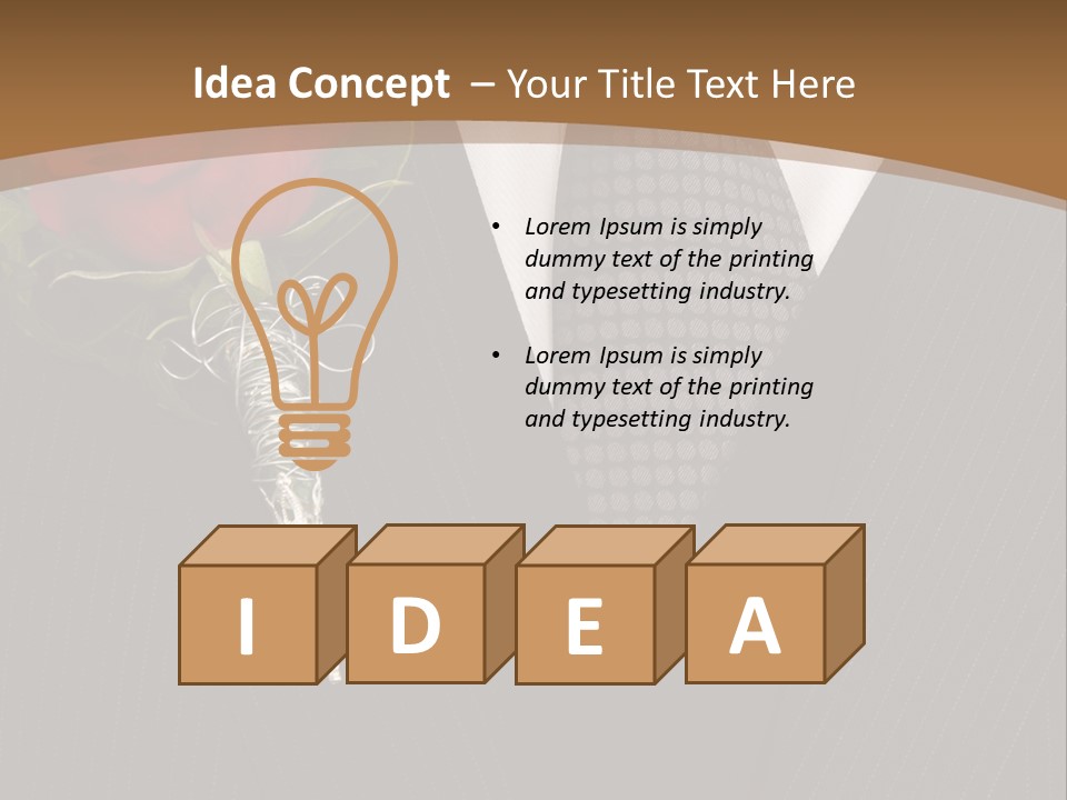 Globe Light City PowerPoint Template