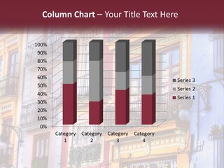 View Downtown Urban PowerPoint Template