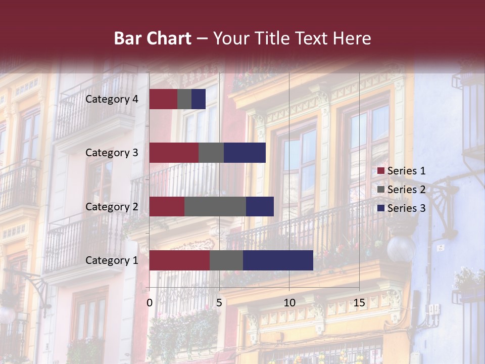 View Downtown Urban PowerPoint Template