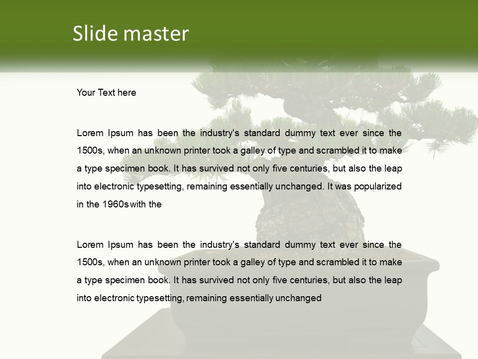 Metropolis Cityscape Render PowerPoint Template