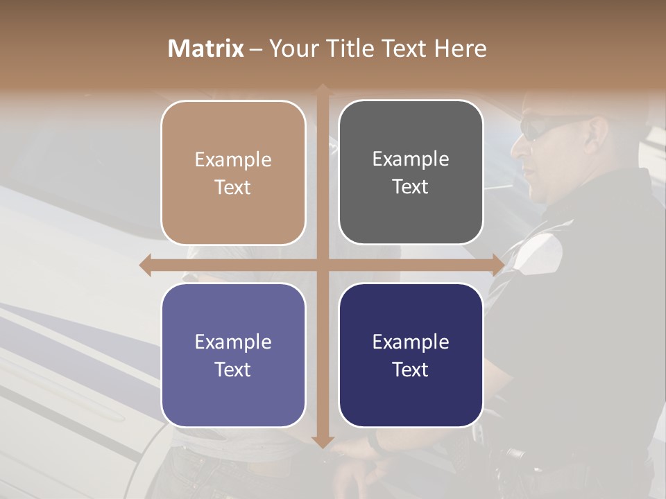 Background Architecture View PowerPoint Template
