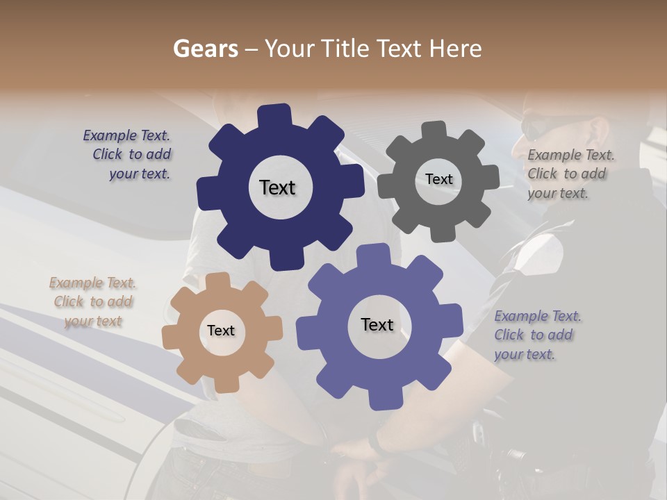 Background Architecture View PowerPoint Template