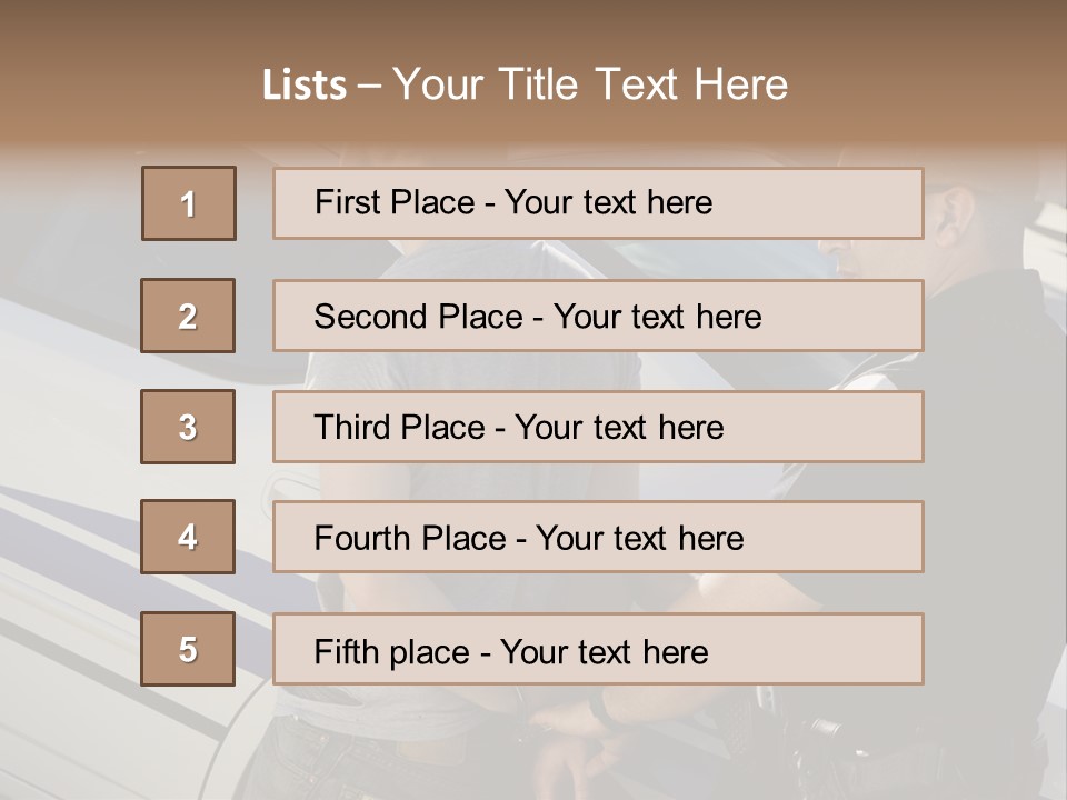 Background Architecture View PowerPoint Template