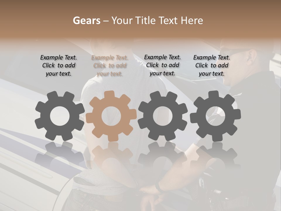 Background Architecture View PowerPoint Template