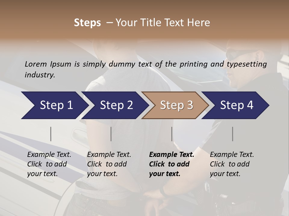 Background Architecture View PowerPoint Template