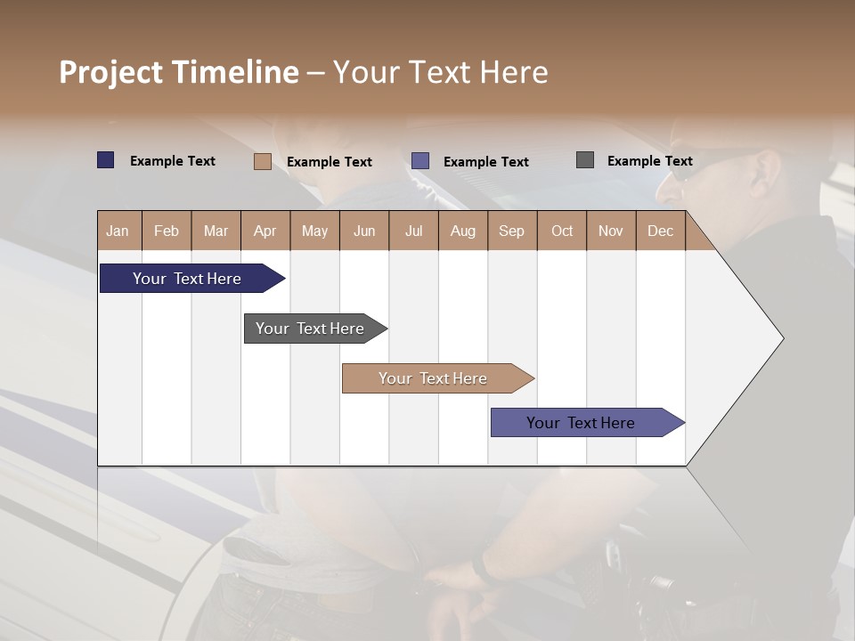 Background Architecture View PowerPoint Template