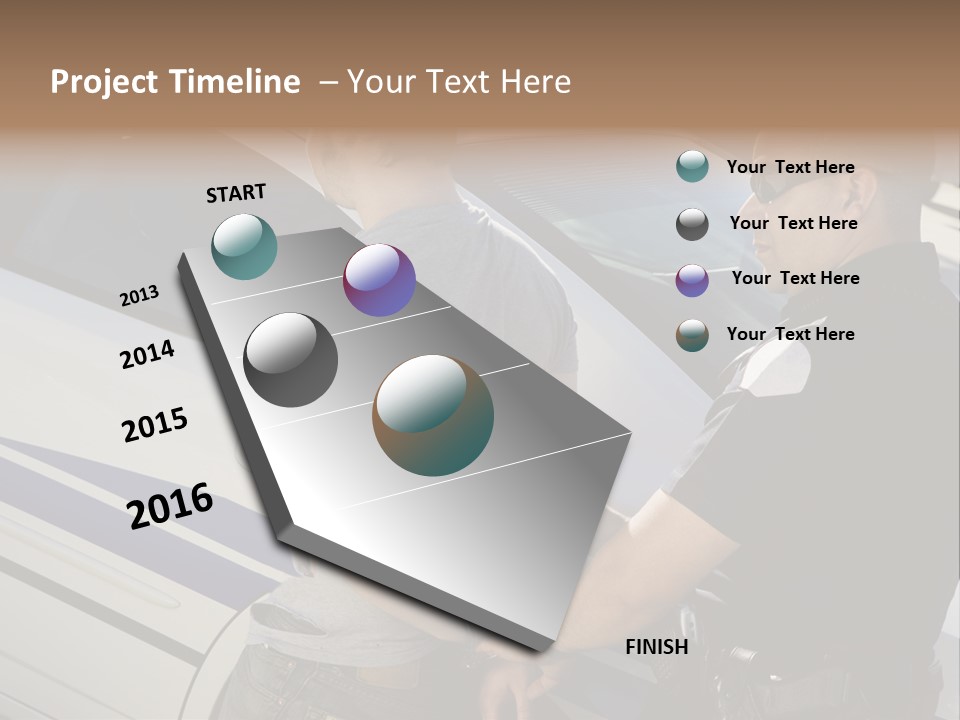 Background Architecture View PowerPoint Template